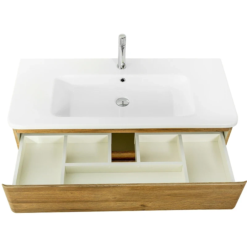 Тумба под раковину BelBagno 105 ALBANO-CER-1050-2C-SO-RR подвесная Rovere Rustico МДФ / ЛДСП