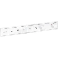 Смеситель для душа Hansgrohe RainSelect 15384700 с термостатом Белый матовый латунь встраиваемый