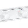 Смеситель для душа Hansgrohe RainSelect 15384700 с термостатом Белый матовый латунь встраиваемый