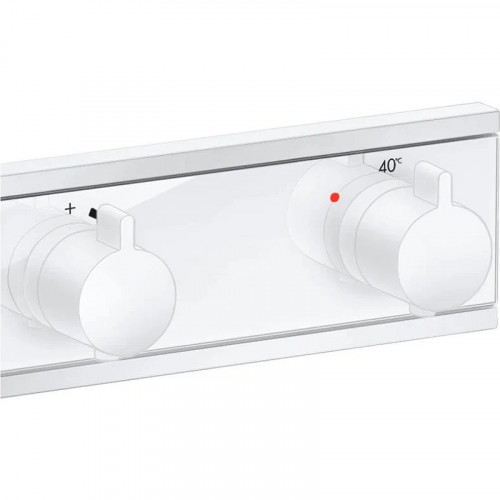 Смеситель для душа Hansgrohe RainSelect 15384700 с термостатом Белый матовый латунь встраиваемый