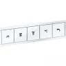 Смеситель для душа Hansgrohe RainSelect 15384700 с термостатом Белый матовый латунь встраиваемый