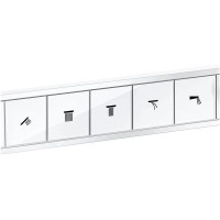 Смеситель для душа Hansgrohe RainSelect 15384700 с термостатом Белый матовый латунь встраиваемый