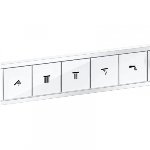 Смеситель для душа Hansgrohe RainSelect 15384700 с термостатом Белый матовый латунь встраиваемый