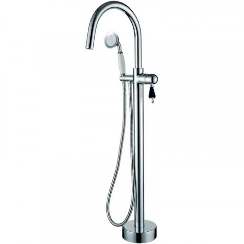 Смеситель для ванны Boheme Brillante 269-BSW Хром латунь на пол