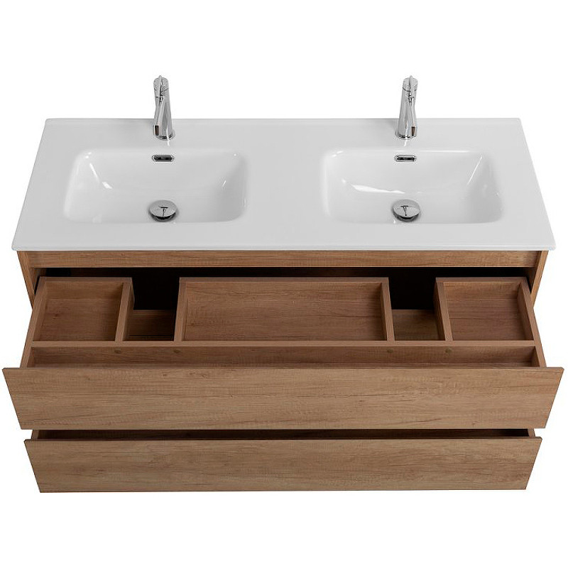 Тумба под раковину BelBagno Kraft 120 KRAFT-1200-2C-SO-2-RNN подвесная Rovere Nebrasca Nature МДФ / ЛДСП