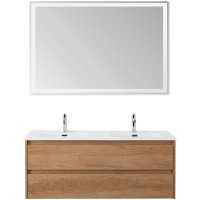 Тумба под раковину BelBagno Kraft 120 KRAFT-1200-2C-SO-2-RNN подвесная Rovere Nebrasca Nature МДФ / ЛДСП