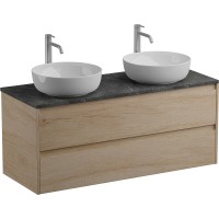 Тумба под раковину BelBagno Kraft 120 KRAFT-1200-2C-SO-2-RNN подвесная Rovere Nebrasca Nature МДФ / ЛДСП