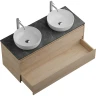 Тумба под раковину BelBagno Kraft 120 KRAFT-1200-2C-SO-2-RNN подвесная Rovere Nebrasca Nature МДФ / ЛДСП