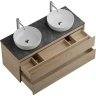 Тумба под раковину BelBagno Kraft 120 KRAFT-1200-2C-SO-2-RNN подвесная Rovere Nebrasca Nature МДФ / ЛДСП