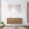 Тумба под раковину BelBagno Kraft 120 KRAFT-1200-2C-SO-2-RNN подвесная Rovere Nebrasca Nature МДФ / ЛДСП