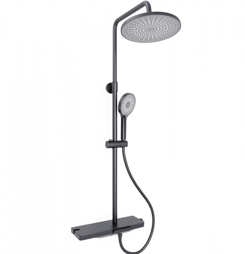 Душевая система Veconi Enna EN-200-B-C4 цвет Черный матовый