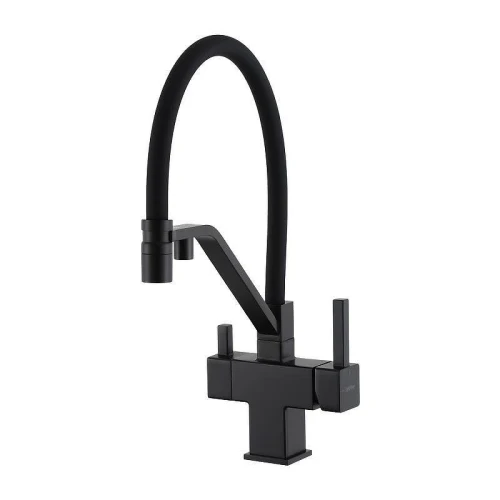 Смеситель для кухни Gappo G4395-66 цвет Черный матовый