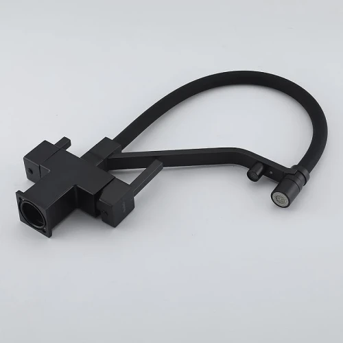 Смеситель для кухни Gappo G4395-66 цвет Черный матовый