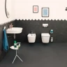 Биде Artceram A16 ASB001 03 00 подвесное Черное