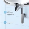 Сифон для раковины Wellsee Drainage System 182124000 цвет Хром