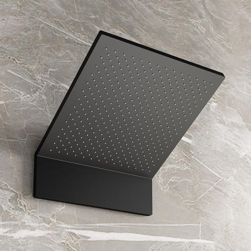 Верхний душ Vincea Futura VSHD-2F11MB Черный матовый нержавеющая сталь на стену