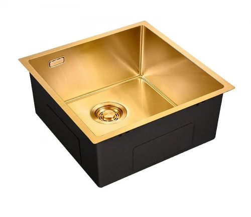 Кухонная мойка Emar PVD 44 EMB-131 PVD цвет Nano Golden