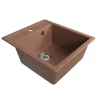 Кухонная мойка Mixline Комфорт ML-GM28 45 552095 цвет Терракотовый