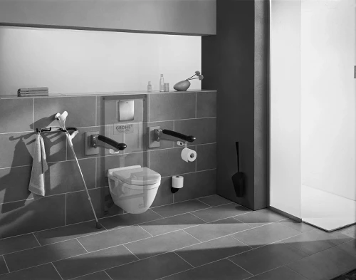 Инсталляция Grohe Solido 38811000 для унитаза с клавишей смыва Хром нержавеющая сталь