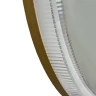 Зеркало Azario Грей 60 АZ-LED010225 с подсветкой цвет Золото матовое с сенсорным выключателем
