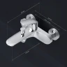 Смеситель для ванны AM.PM Like F8010016 Хром латунь на стену