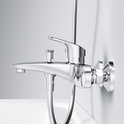 Смеситель для ванны AM.PM Like F8010016 Хром латунь на стену