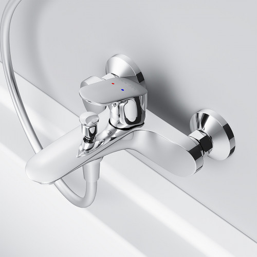 Смеситель для ванны AM.PM Like F8010016 Хром латунь на стену