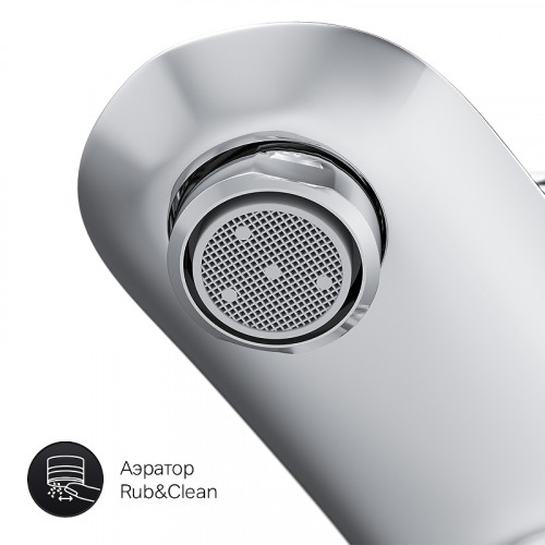 Смеситель для ванны AM.PM Like F8010016 Хром латунь на стену