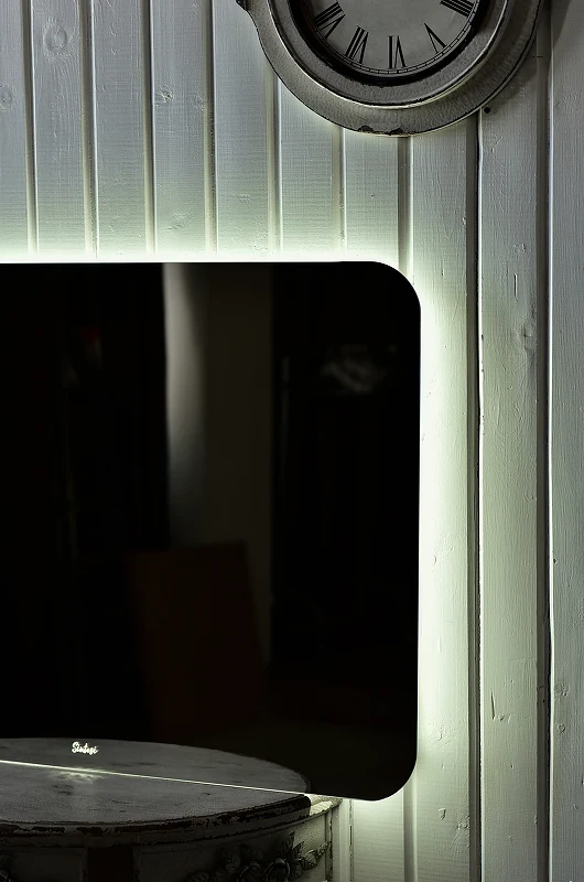 Зеркало Sintesi Salerno 120 SIN-SPEC-SALERNO-120 с подсветкой с подогревом с бесконтактным выключателем