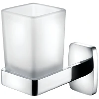 Стакан для зубных щеток CeramaLux Cube 12602 Хром