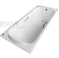Чугунная ванна Byon Christa 180x80 Н0000307 с антискользящим покрытием