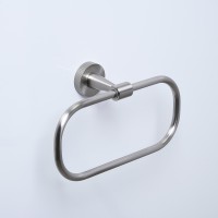 Кольцо для полотенец WasserKRAFT Tauber K-64460 Никель