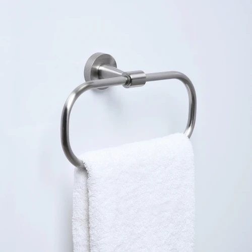 Кольцо для полотенец WasserKRAFT Tauber K-64460 Никель