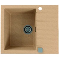 Кухонная мойка Alveus Granital Cadit 10 Beige G55 590x500 1132019 Бежевая искусственный камень (литьевой мрамор) встраиваемый