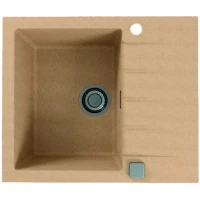 Кухонная мойка Alveus Granital Cadit 10 Beige G55 590x500 1132019 Бежевая искусственный камень (литьевой мрамор) встраиваемый