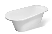 Ванна из искусственного камня Эстет Лион 174х80 ФР-00014537 цвет Белый матовый