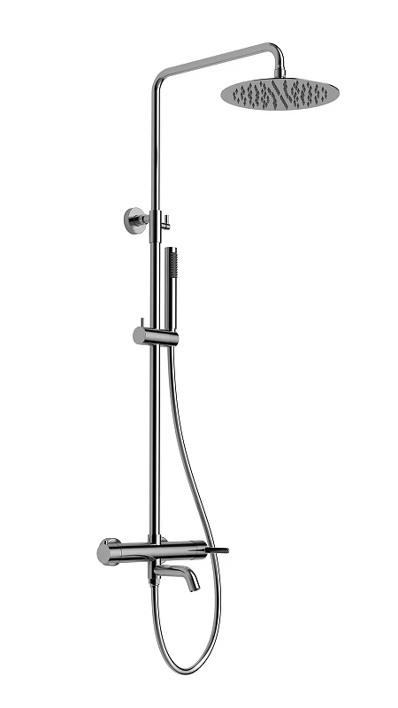 Душевая система AltroBagno Unione 030208 Cr цвет Хром