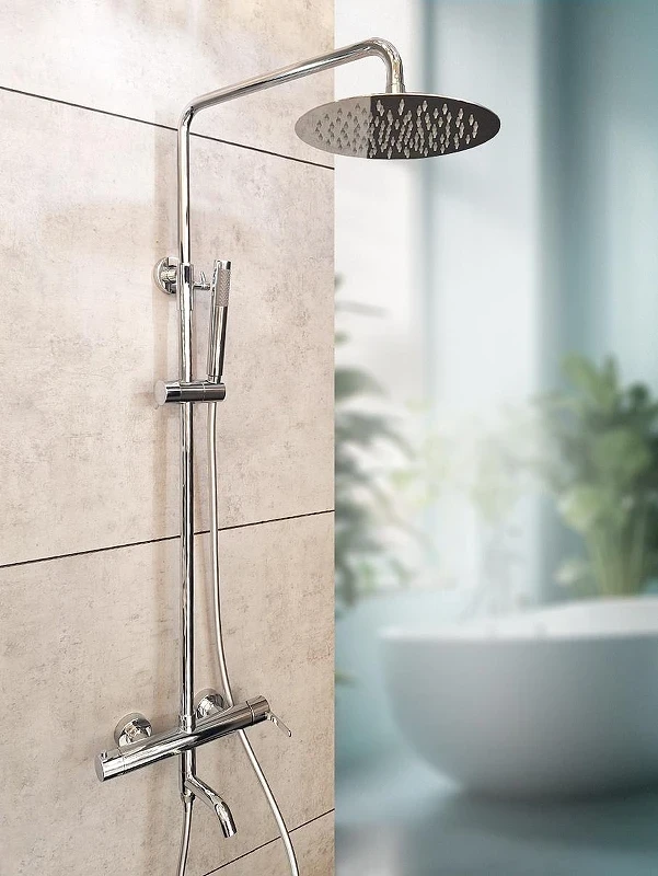 Душевая система AltroBagno Unione 030208 Cr цвет Хром