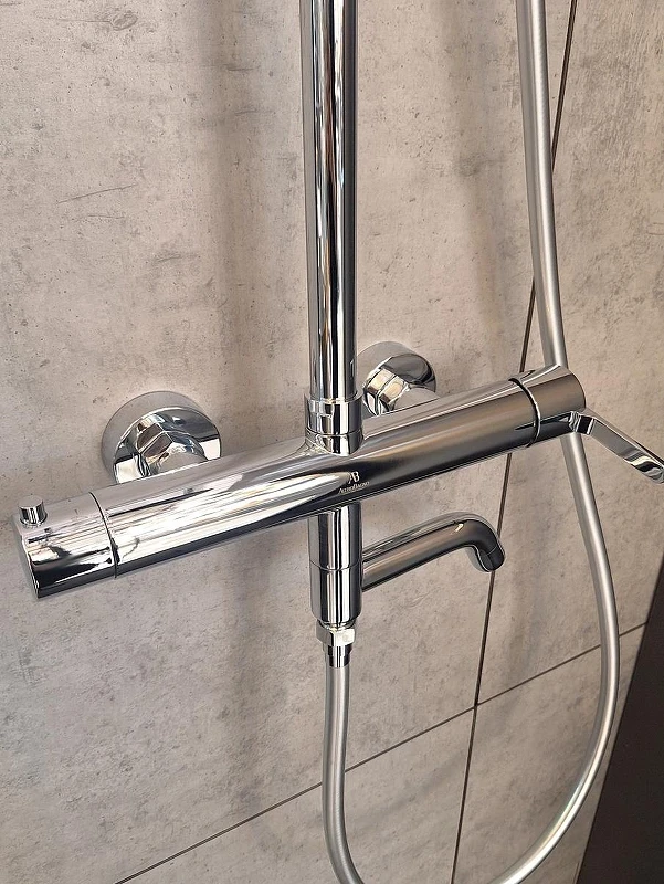Душевая система AltroBagno Unione 030208 Cr цвет Хром