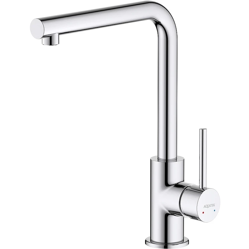 Смеситель для кухни Aquatek Европа AQ1380CR Хром латунь