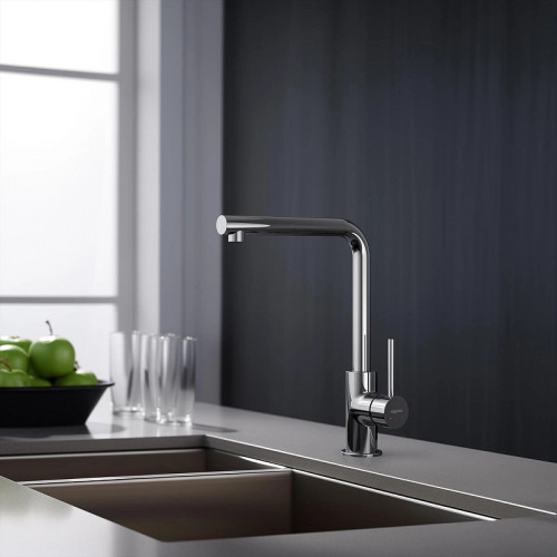 Смеситель для кухни Aquatek Европа AQ1380CR Хром латунь