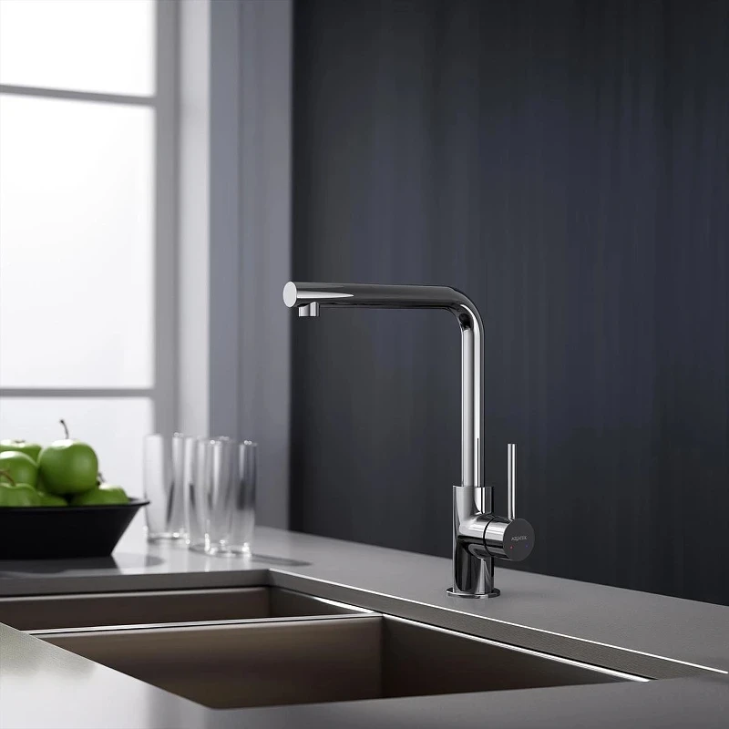 Смеситель для кухни Aquatek Европа AQ1380CR Хром латунь