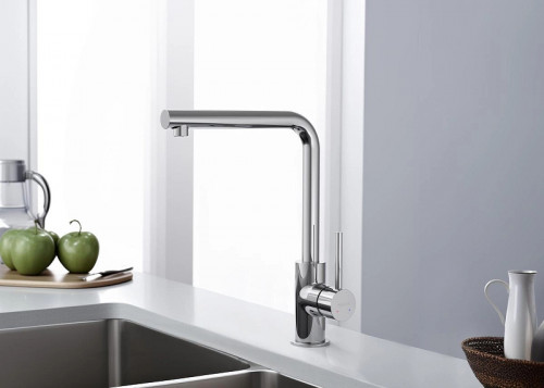 Смеситель для кухни Aquatek Европа AQ1380CR Хром латунь