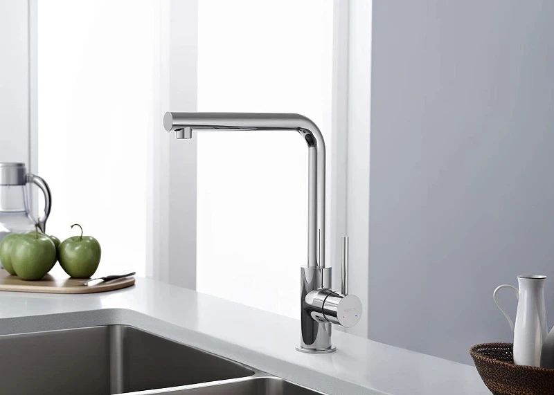 Смеситель для кухни Aquatek Европа AQ1380CR Хром латунь