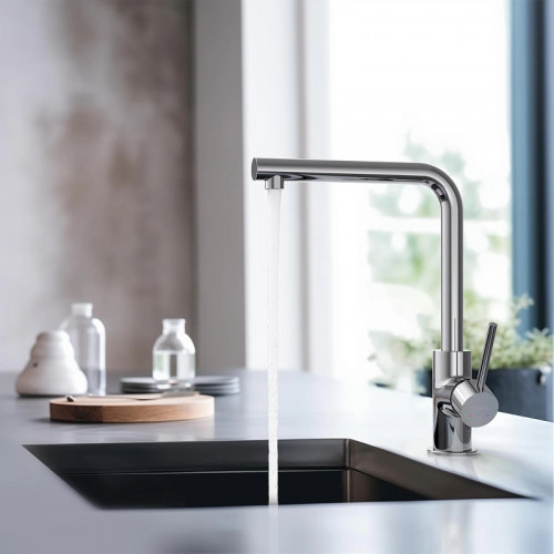 Смеситель для кухни Aquatek Европа AQ1380CR Хром латунь