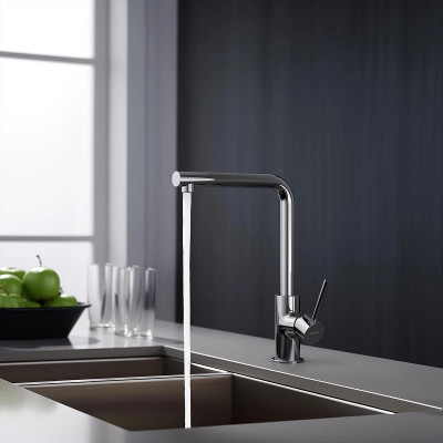 Смеситель для кухни Aquatek Европа AQ1380CR Хром латунь