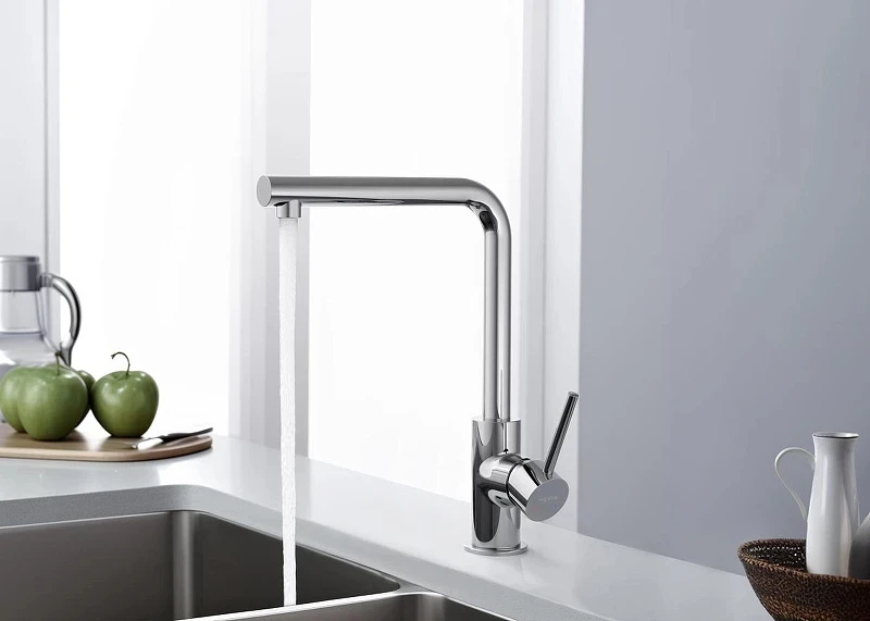 Смеситель для кухни Aquatek Европа AQ1380CR Хром латунь