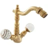 Смеситель для биде Rav Slezak Brilliance121.5/9Z Золото латунь
