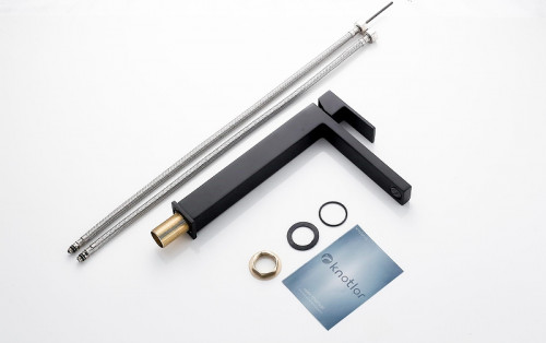 Смеситель для раковины Knotlor Stable KN-24/BL цвет Черный матовый