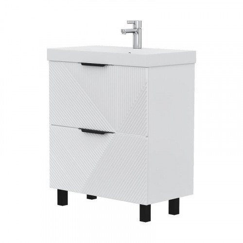 Тумба под раковину Volna Geometry 70 tnGEOMETRY70.2Y-01 цвет Белый